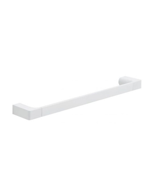 Toallero de baño de pared Gedy Pirenei 45cm blanco mate