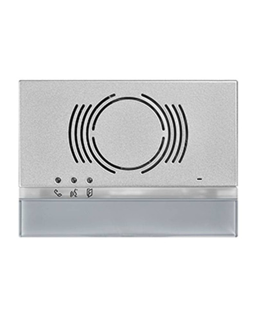 Frontalino per modulo 1083/38 Urmet Alpha posto esterno audio Grigio 1168/130G