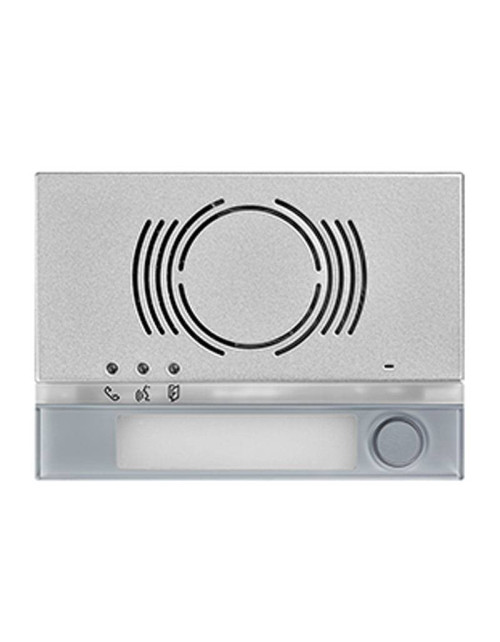 Módulo panel frontal 1083/38 Urmet Alpha Unidad externa de audio 1 botón Gris 1168/131G