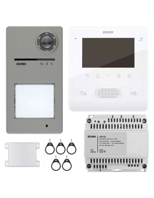 Single-family video intercom kit Vimar Tab Free 4.3 K7559.R