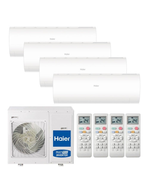 Climatizzatore Quadri Split Haier Pearl 2,5+2,5+2,5+3,5kW WIFI R32