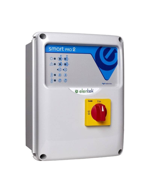 Electrical panel for 2 Ebara Smart PRO 2 Single-phase electric pumps