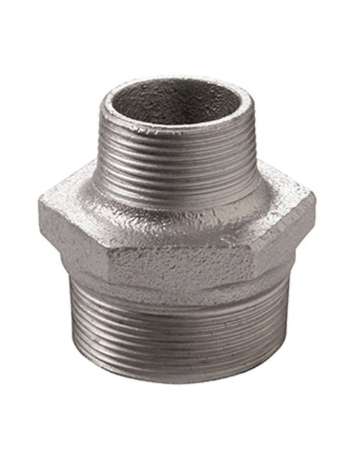 Atusa hexagonal fitting for pipes M/M 3/4 x 3/8 cast iron 24505042