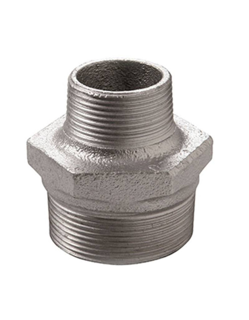 Atusa hexagonal fitting for pipes M/M 1 1/4 x 1 cast iron 24525065