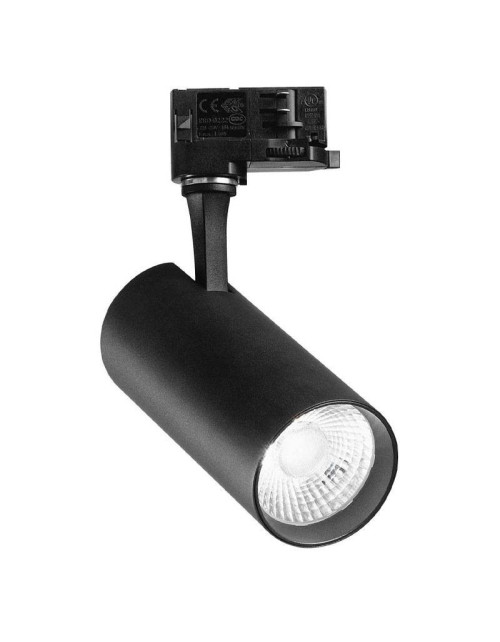 Ideal Lux Fox Foco sobre carril LED 25W 3000K negro 250441