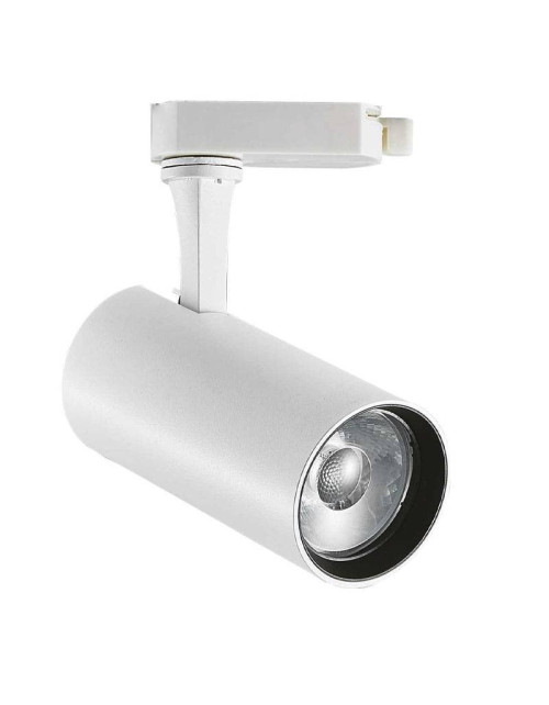 Faretto Led a binario Ideal Lux Fox 25W 3000K bianco 250458