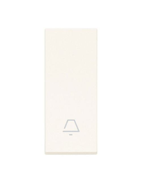 Vimar Linea key cover aligned bell symbol White 31000.CB