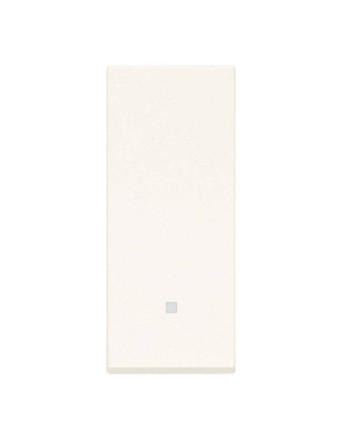 Vimar Linea aligned key cover 1 module White 31000.B