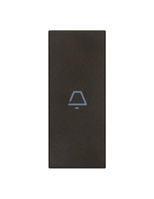 Vimar cache clé ligne axiale symbole cloche Noir 31000A.CG