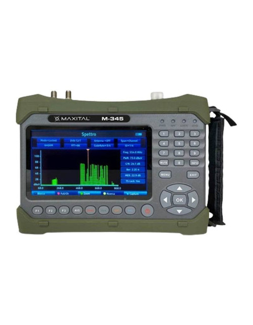 DVB-T/T2 FTE field meter LCD display 100/240 VAC M-345