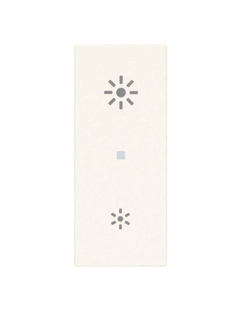 Tapa llave axial Vimar Linea símbolo dimmer Blanco 31000A.RB