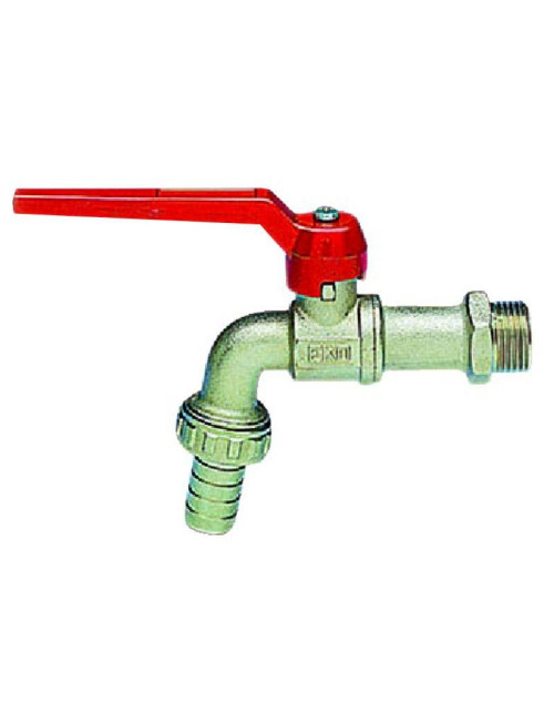 Enolgas curved ball valve with M 1 inch lever S0061N06