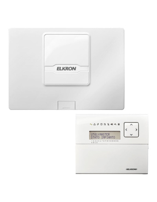 Elkron anti-theft kit with MP3100 control unit and 80KT0200111 keypad