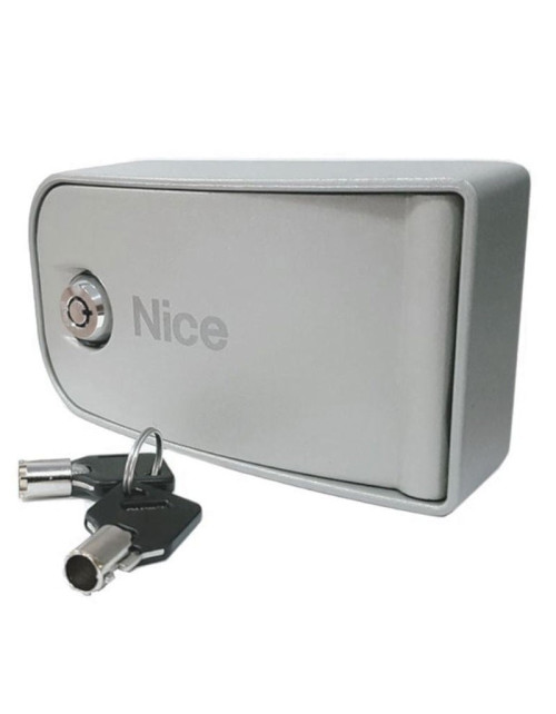 External blind for Nice shutters with switch Aluminium KIOMINI