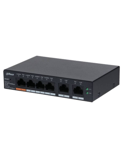 Dahua Gigabit Switch 4 Poe-Ports 60 W 10/100/1000 Mbit/s M-0032445