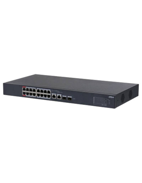 Commutateur Dahua 16 ports Poe 154W 10/100/1000Mbps M-0032449