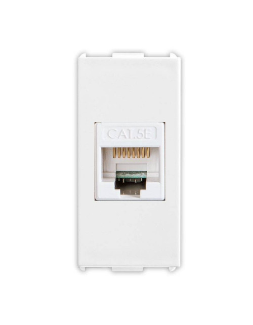 Presa di rete RJ45 Master Pixia CAT.5E non schermato White 11218