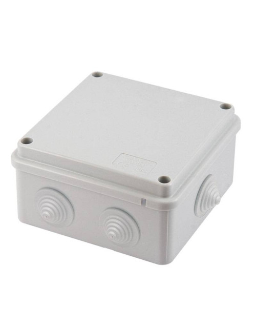 Master IP55 external junction box 100x100x50 mm M03100