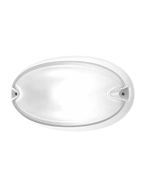 Oval ceiling light Prisma CHIP 25 1x21W E27 socket white 005700