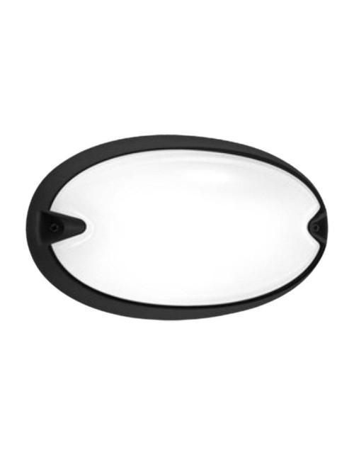 Oval ceiling light Prisma CHIP 25 1x21W E27 socket black 005702