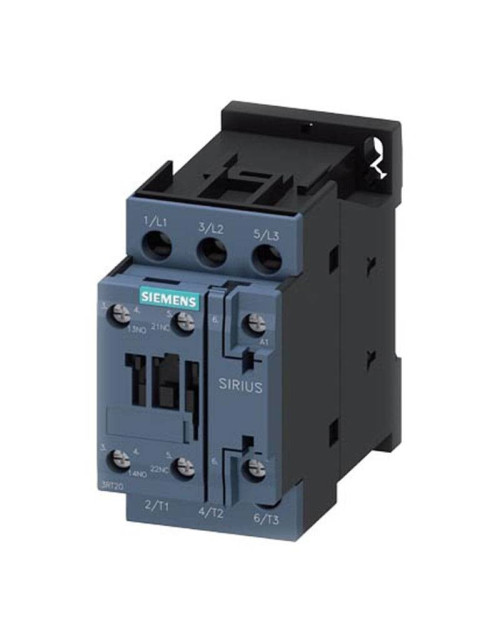 Contactor Siemens Sirius 3P 9A 1 NA + 1 NC 24V AC 3RT20231AB00