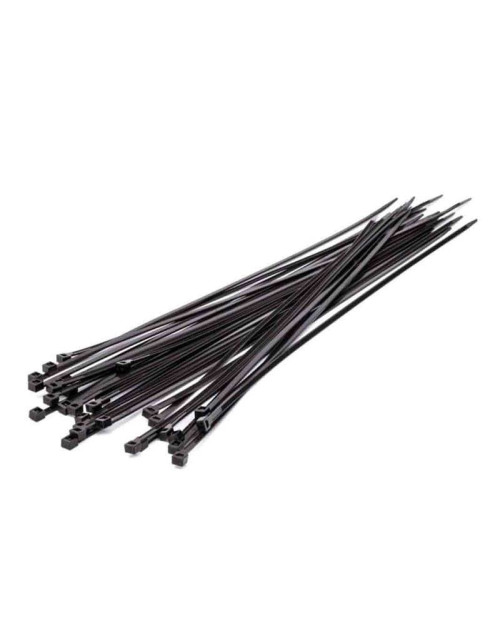 Etelec cable ties 450x7.5 mm 100 pcs black FN45075