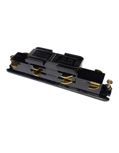 Joint électrifié Novalux pour rails L 107 mm noir 106707.02