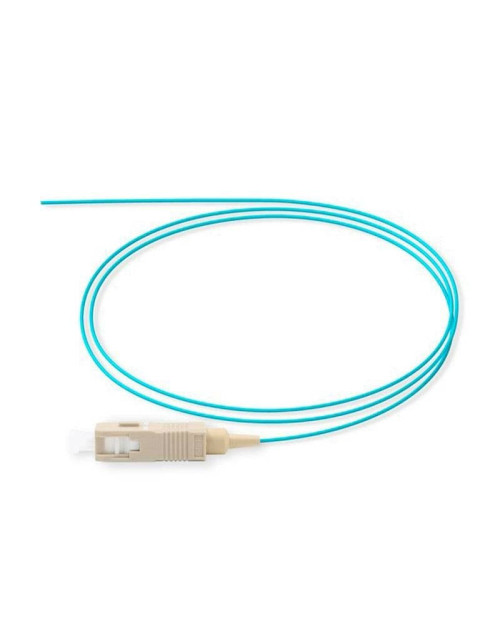 Pigtails Cable Item Connector SC 50/125 OM3 1 m Aqua Green