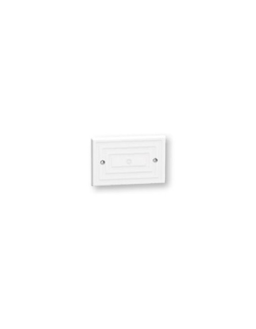 Placa ciega 4 módulos Arnocanali 108.5mm Blanco 504C.3