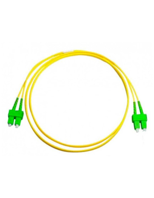 Patchcord Article câble pour fibre Duplex LC-LC OS2 1 mètre jaune