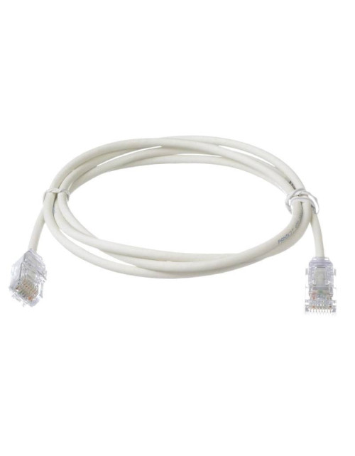 Panduit Cable de Conexión UTP Cat 6 28AWG 50cm Blanco UTP28SP0.5M