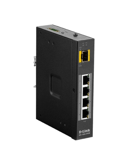 Switch industriale D-Link 4 porte 10/100 + 1 SFP DIS-100G-5PSW