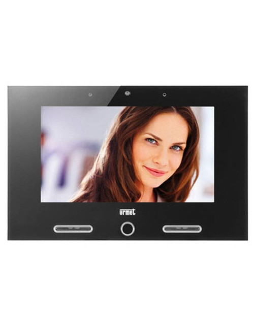 Urmet VOG7.7 touchscreen 2Voice Wifi video intercom Black 1760/33A