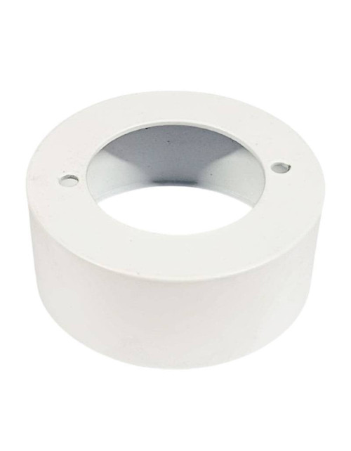 Ring for wall-mounted spotlights, ceiling-mounted, Side, white, 120