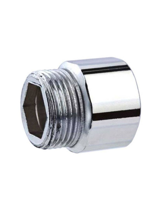 Threaded sleeve for Oter pipes in galvanized steel M/F 1 inch 52931