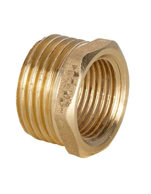 Hex fitting IBP M/F 1 1/4 x 1/2 brass 8241 M10004000