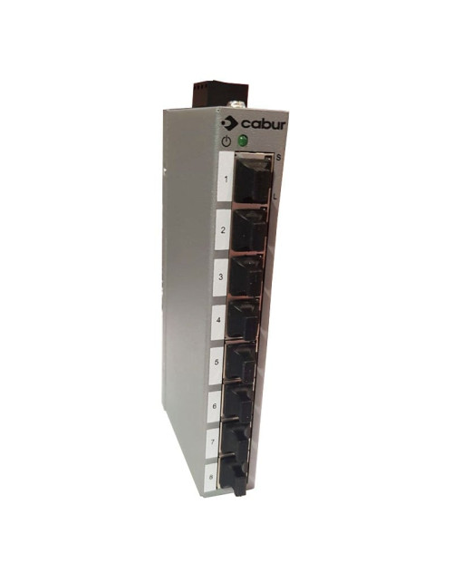 Cabur SWET-8PU Ethernet-Switch 8 Ports XSWET8PU