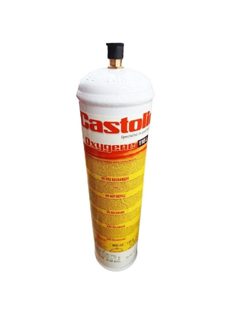 Castolin 1 Litre Oxygen Cylinder for Torches LR4803004