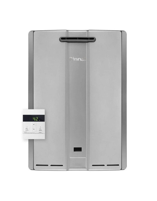 Calentador de agua externo de condensación GLP Rinnai Infinity Sensei 32e