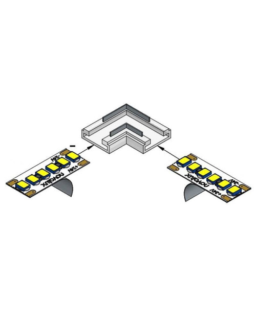 Corner connector for Novalux IP20 LED Strip 10 pieces 100968.99