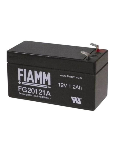 Batería recargable Fiamm plomo 12V 1,2 Ah FG20121A