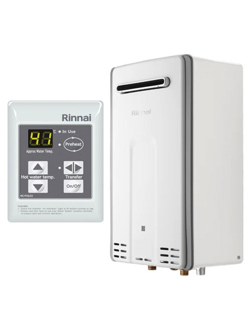 Rinnai INFINITY 28e Liter externer Methan-Warmwasserbereiter