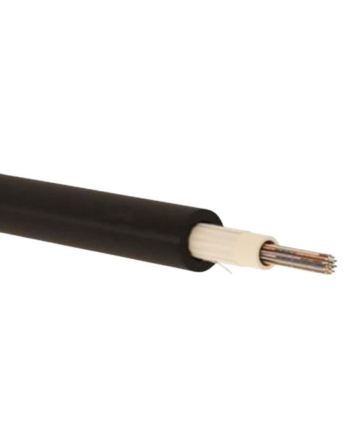 Cavo fibra ottica Item 8 fibre OM2 guaina LSZH-UV nero LDAOM2008