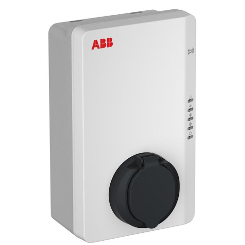 Kit Energy Abb Wallbox 7,4KW 1 Presa T2 RFID 4G protezione linea e meter monodirezionale