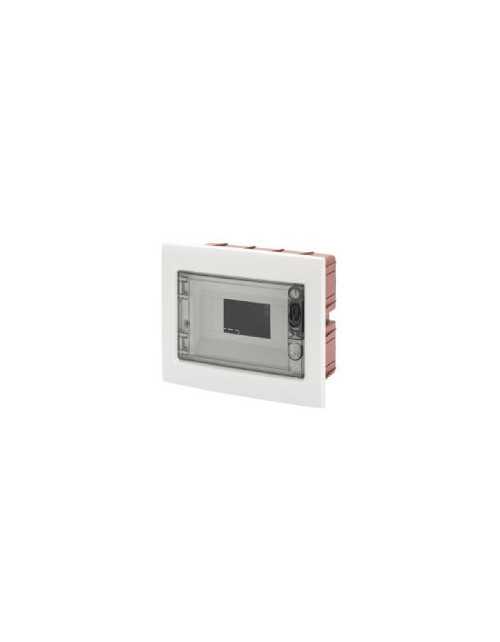 Gewiss 8M Smoked Recessed Electrical Panel