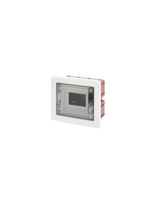 Gewiss 6M Smoked Recessed Electrical Panel