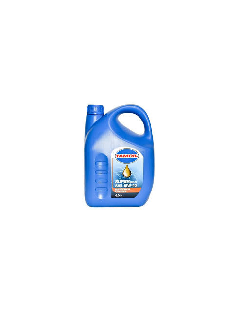 Aceite para coche TAMOIL SUPERMULTI 15W40 BD 4 litros 9565