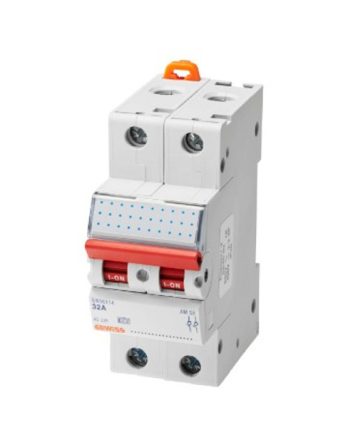 Interruptor-Seccionador - 2P 32A 415V - 2 Módulos GEW GW96114