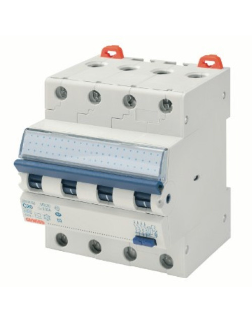 Întrerupător magnetic rezidual compact - Mdc 60 - 4P Curba C 25A Tip A Idn0,03A - 4 module GEW GW94369