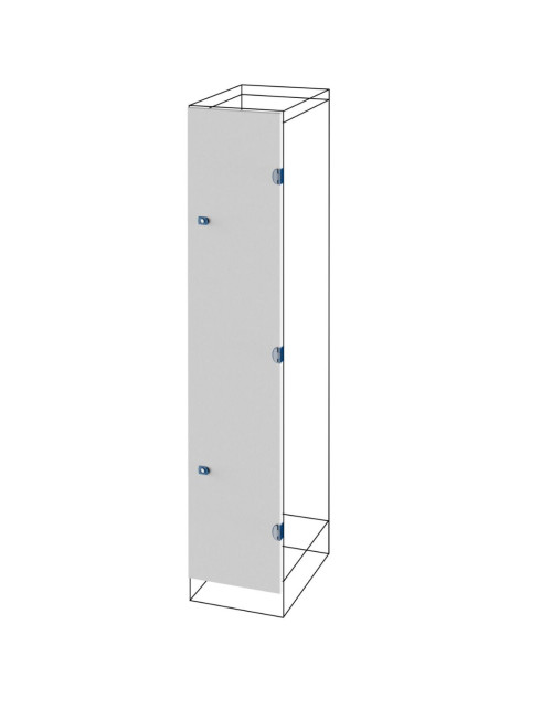 Porte Vierge - Compartiment Externe - Qdx 630/1600 H - 400X1800Mm GEW GWD3212